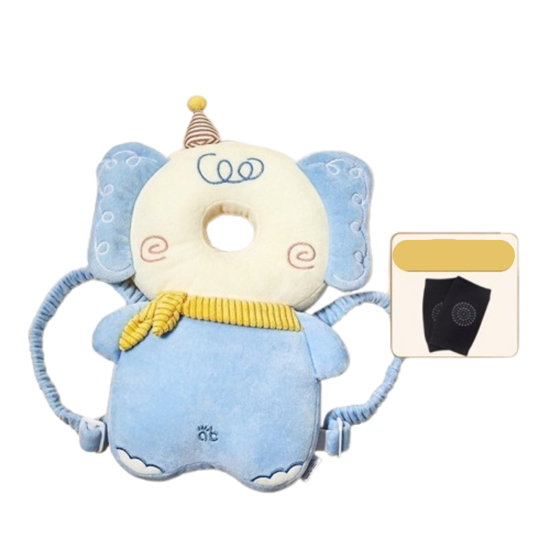 Almofada Protetora de Cabeça Para Bebê + Joelheira Antiderrapante |Safety Baby