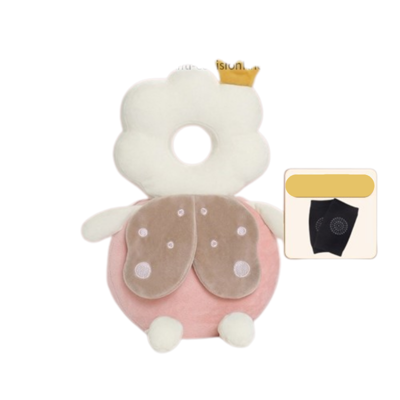 Almofada Protetora de Cabeça Para Bebê + Joelheira Antiderrapante |Safety Baby