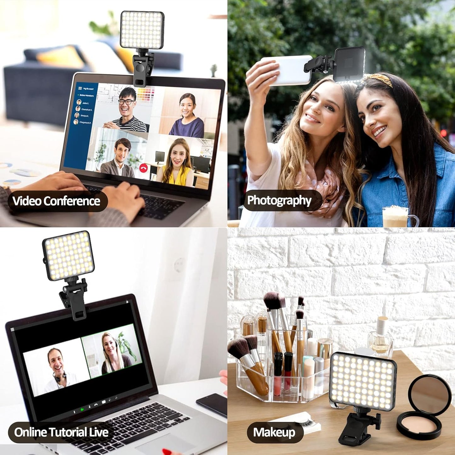 Luz de Preenchimento RGB Mobile | LumiClip