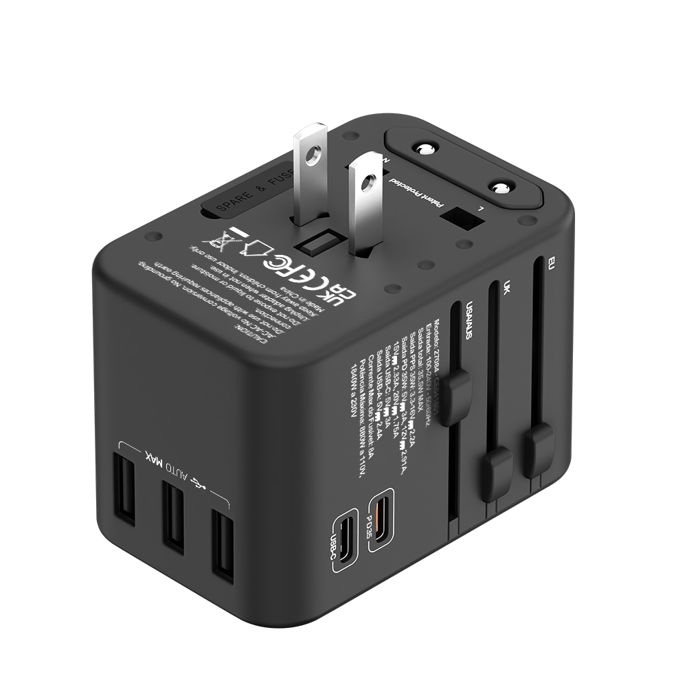 Adaptador Universal de Tomadas Tudo em Um | MultiPower