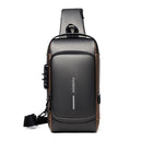 Bolsa de Ombro Com Trava de Segurança e Carregamento USB | BagShield