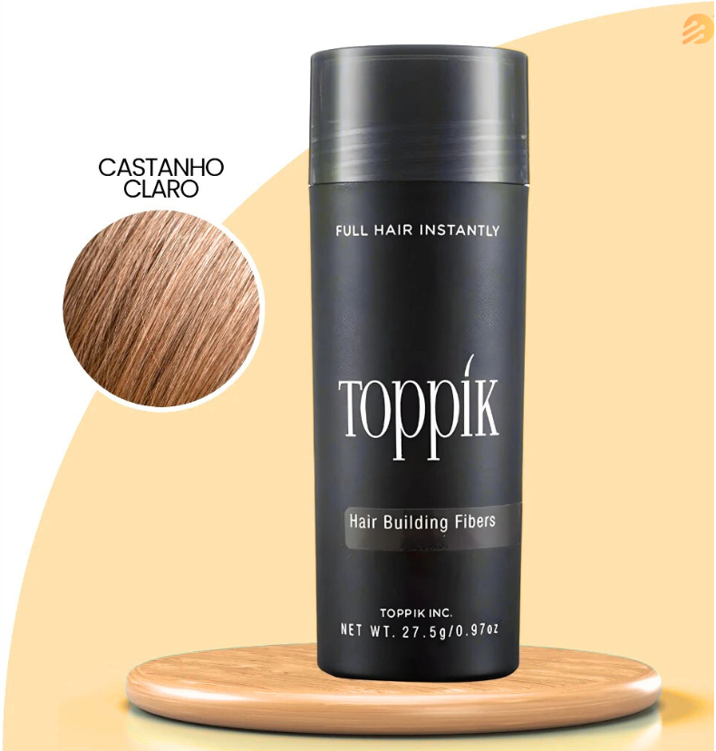 Toppik Hair | Fibra Capilar para Cobertura Instantânea