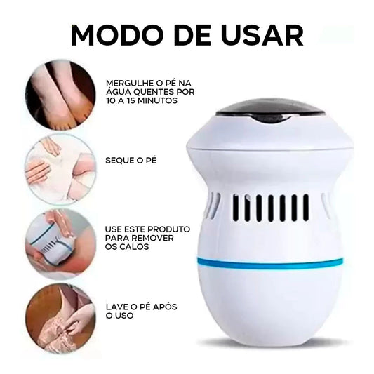 Lixa Elétrica Removedora De Calos e Rachaduras |Thick Removal